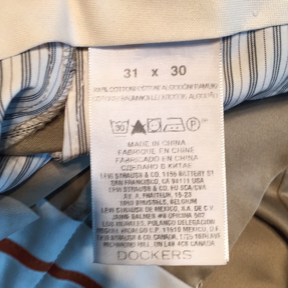 Docker’s Khaki Men’s Trousers - Picture 5 of 6